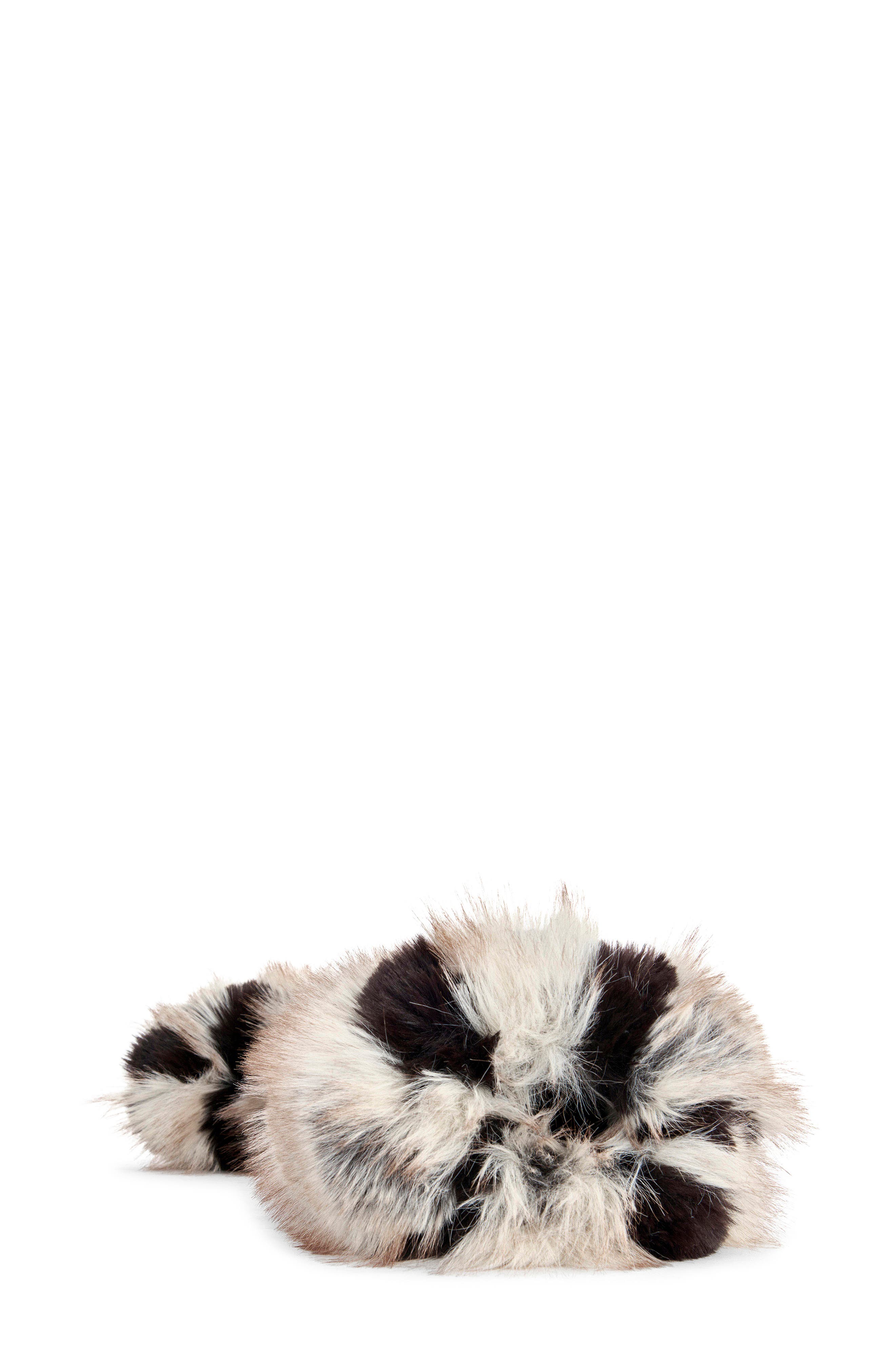 Shiver Faux Fur Tall Boot, Alternate, color, BROWN MULTI