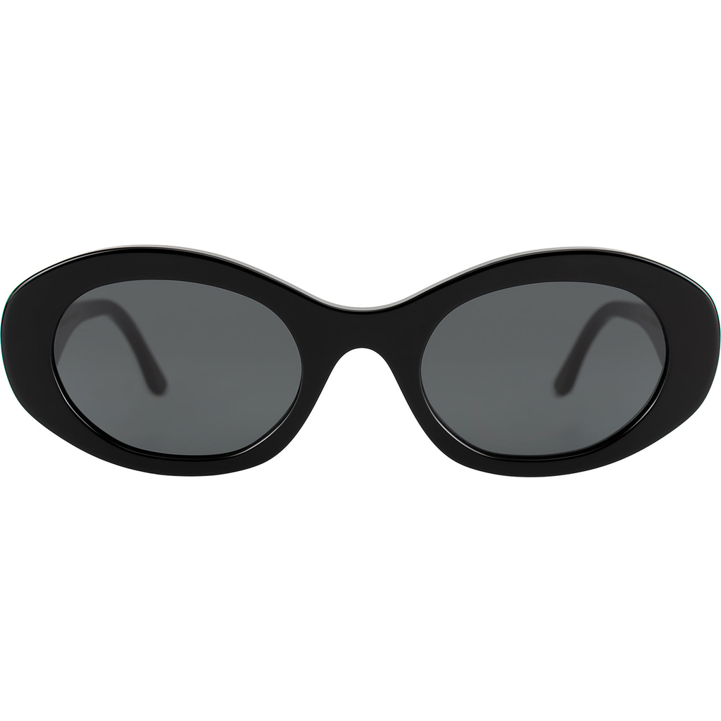 Illesteva Luna Sunglasses In Black/grey