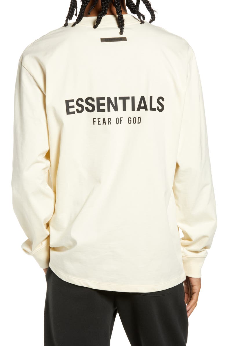 PacSun Fear of God Essentials Unisex Logo Graphic Tee, Alternate, color,