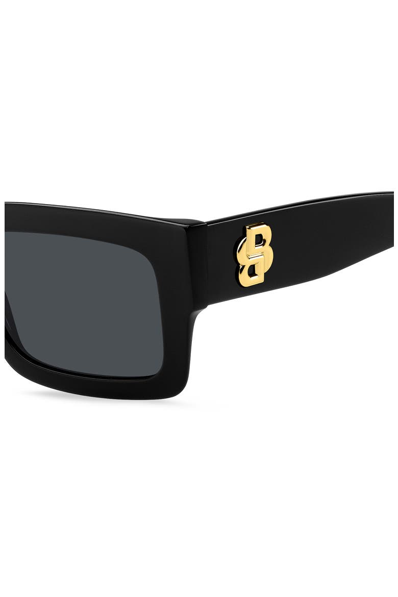 54mm Rectangular Sunglasses, Alternate, color, 0807-IR