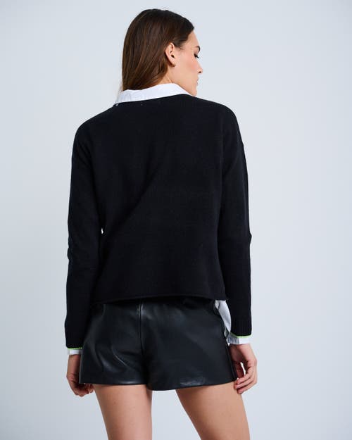 Lisa Todd Hot For Dots Sweater In Black