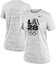 Nike Women's Nike Ash LA28 Summer Olympics Velocity Dri-FIT T-Shirt