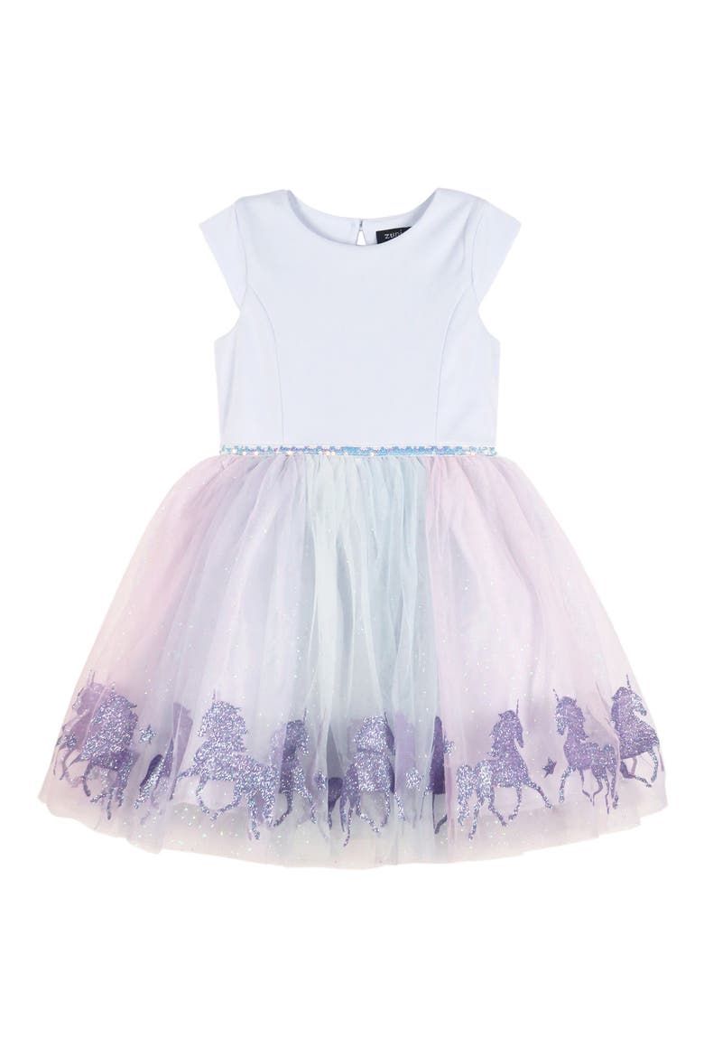glitter unicorn dress Zunie Kids' Style Keywords