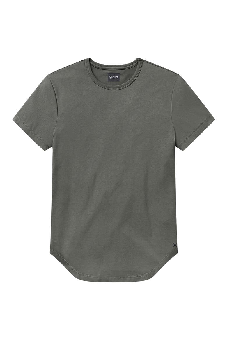 AO Elongated Tee, Alternate, color, CASTOR GREY