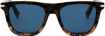 DIOR 'DiorBlackSuit S13I 53mm Geometric Sunglasses | Nordstrom
