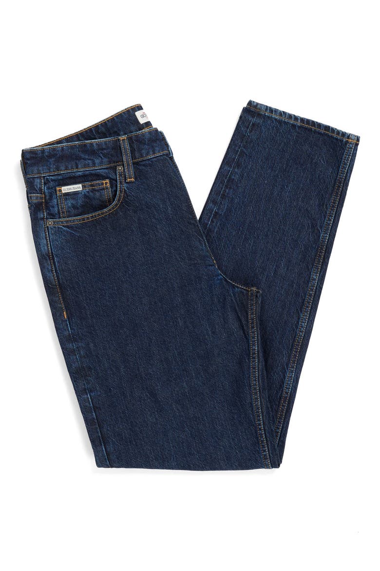 G15 Relaxed Tapered Leg Jeans, Alternate, color, DARK BLUE