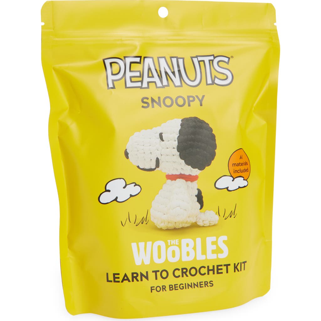 THE WOOBLES Snoopy Crochet Kit in White  product