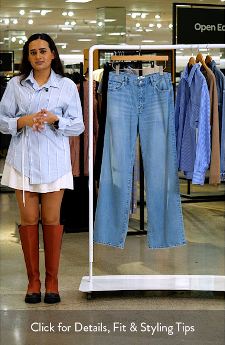 The Off Duty Stroll Wide Leg Jeans, sales video thumbnail