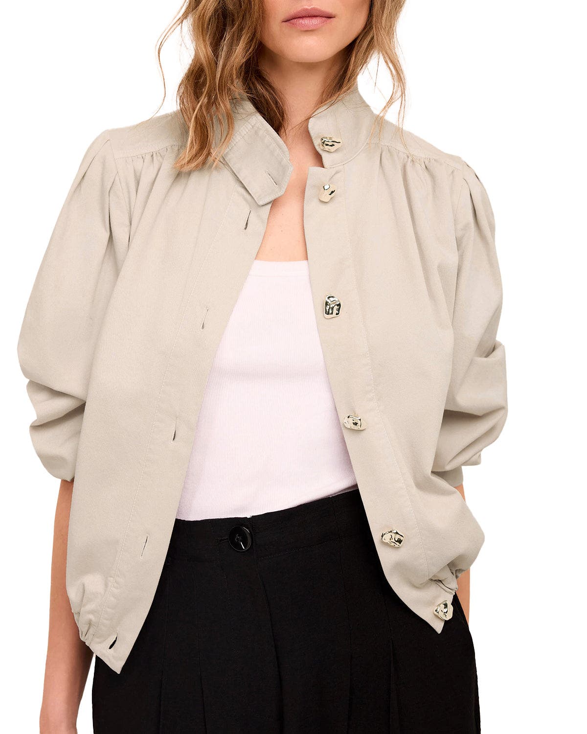 Cotton Blend Jacket - image 2