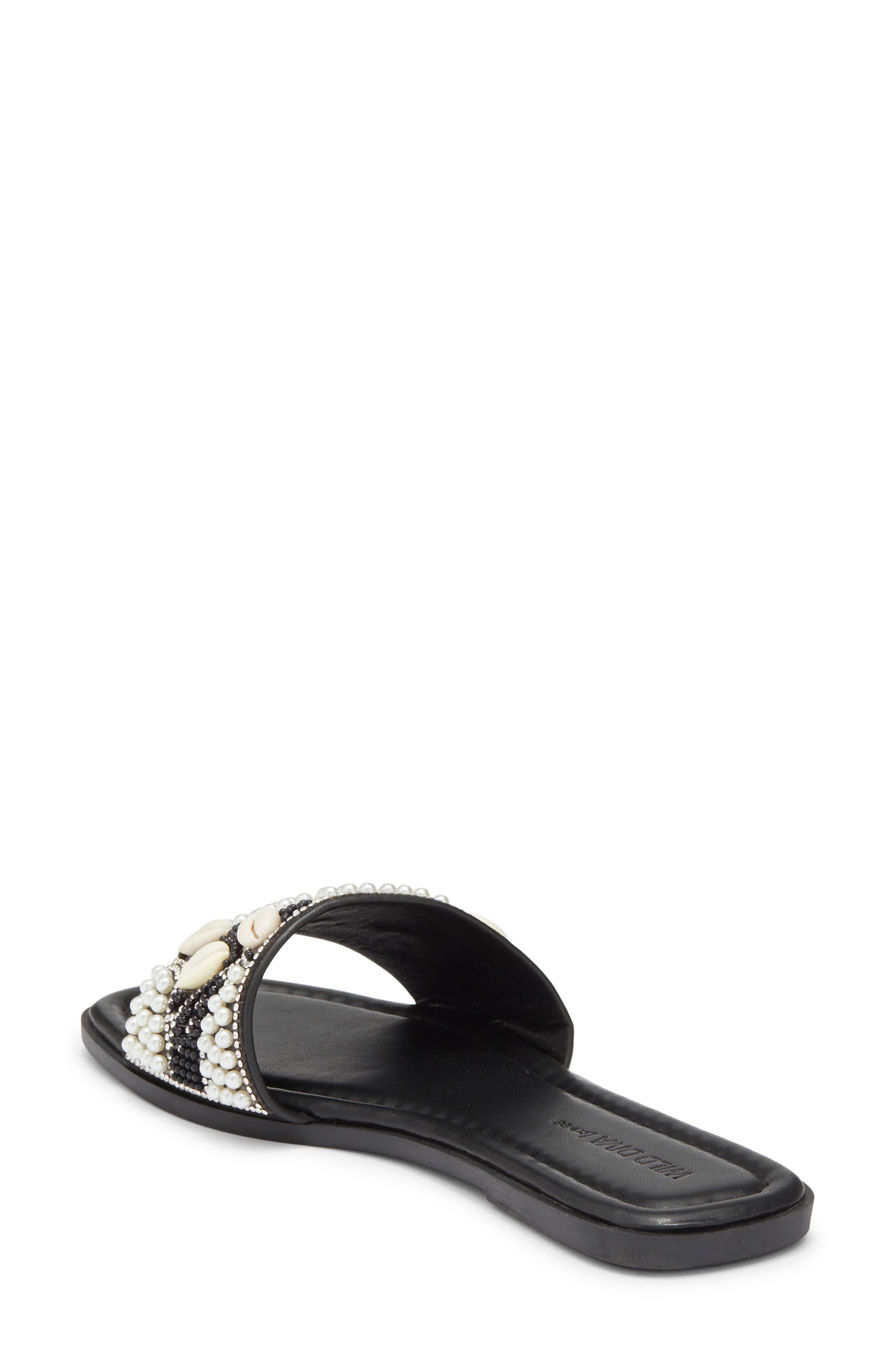Rola Slide Sandal, Alternate, color, BLACK