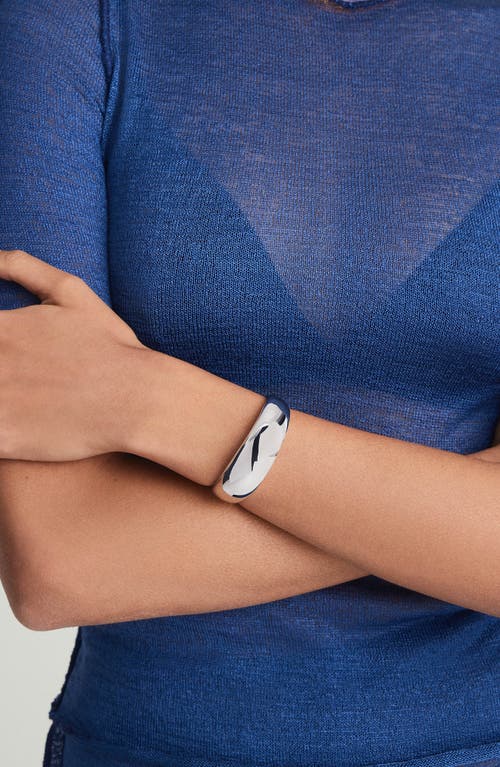 Mejuri 20mm Dôme Cuff Bracelet In Brown