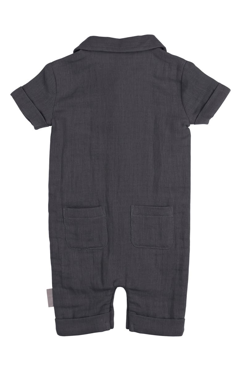 L'ovedbaby Organic Cotton Romper, Alternate, color, Chia Seed