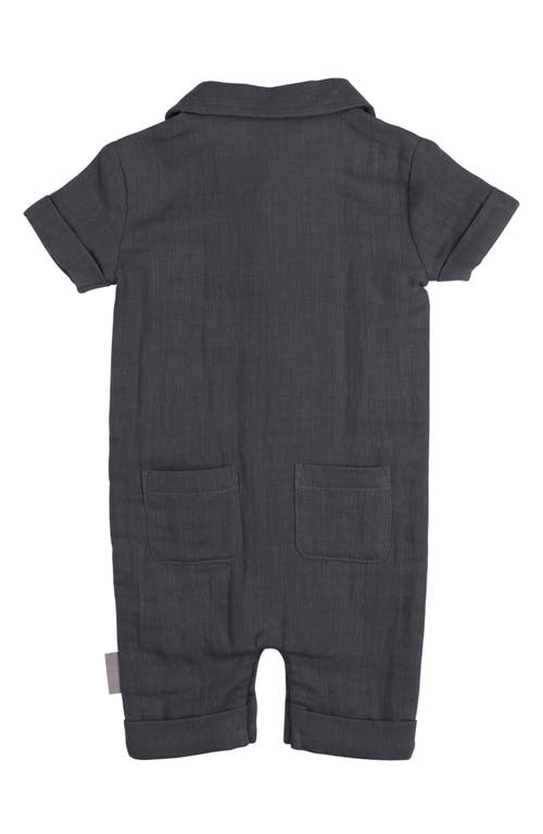 L'ovedbaby Organic Cotton Romper In Chia Seed