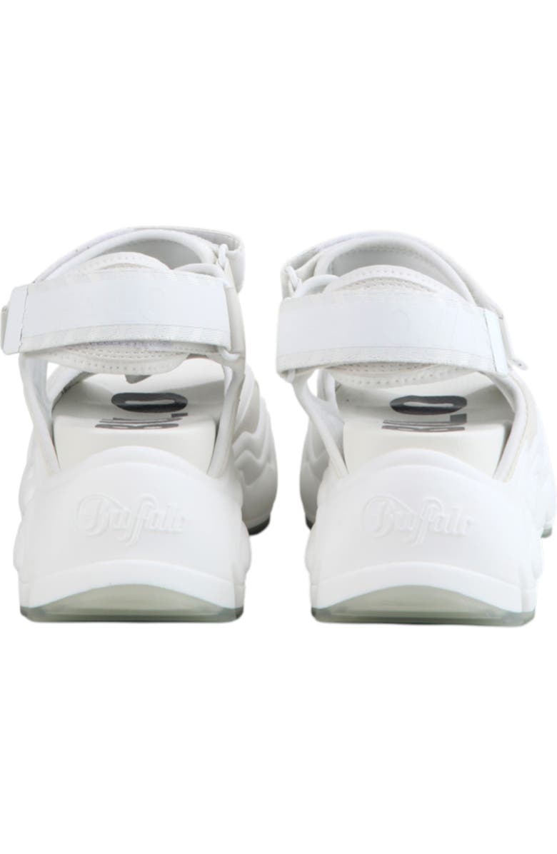 Buffalo Boots Binary 0 Platform Sandal, Main, color, White