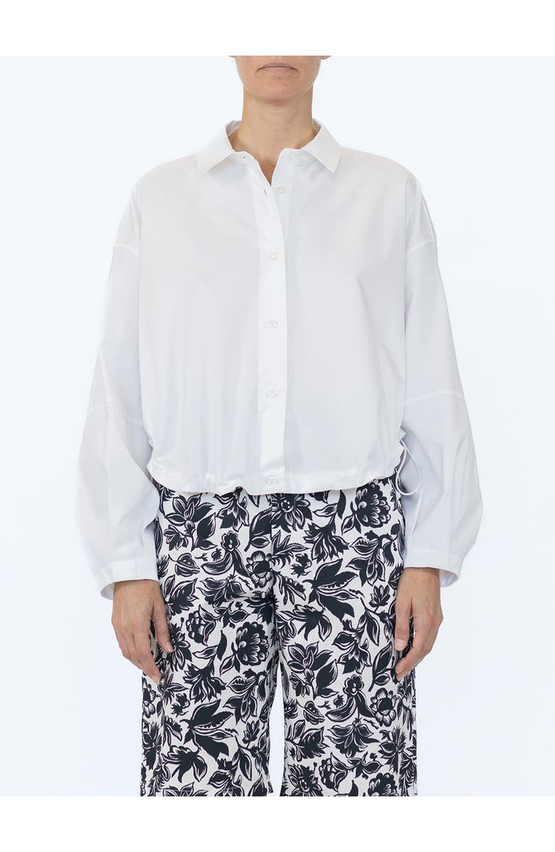 Callas Milano Lille Blouson hem shirt, Alternate, color, White