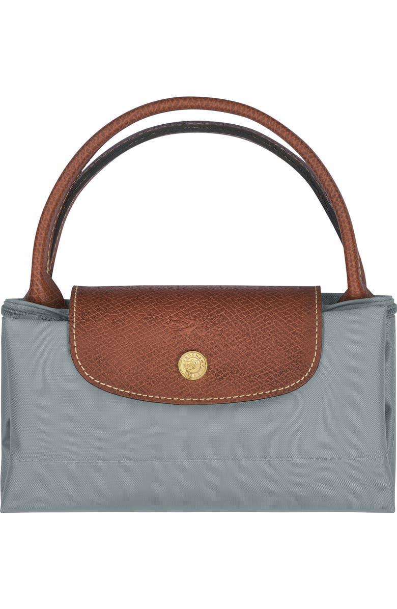 Longchamp Small Le Pliage Original Top Handle Bag, Alternate, color, Steel