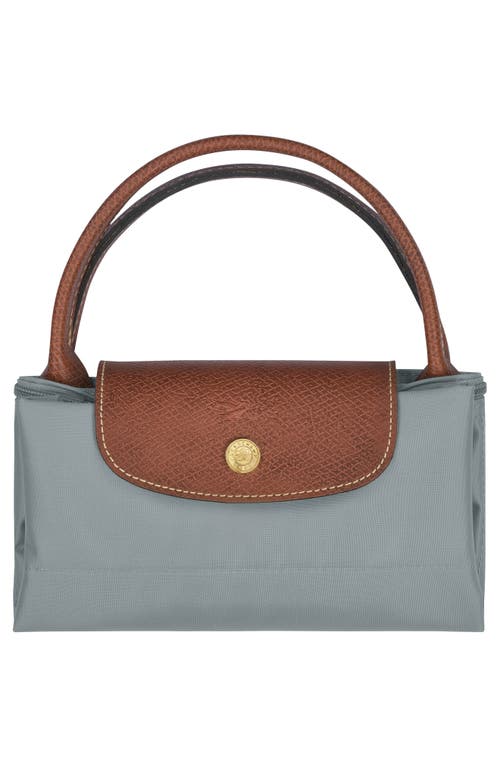 Longchamp Small Le Pliage Original Top Handle Bag In Gray