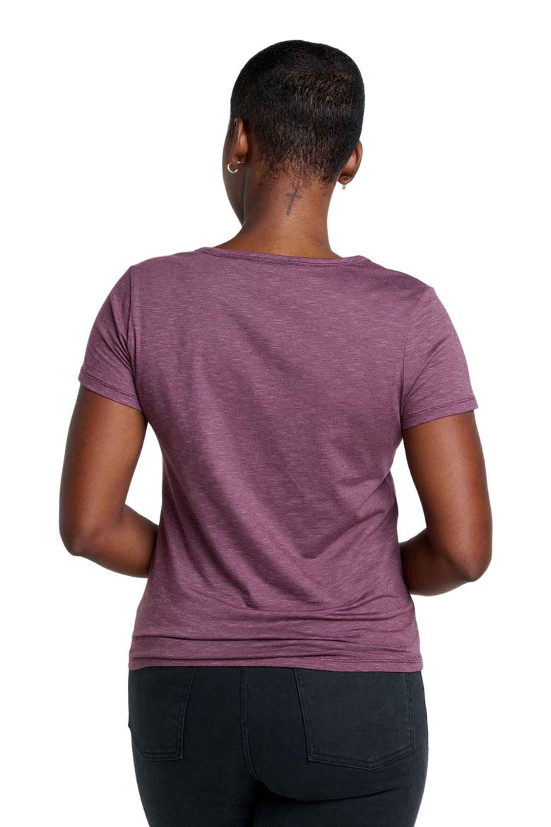 Marley Tee, Alternate, color, Huckleberry