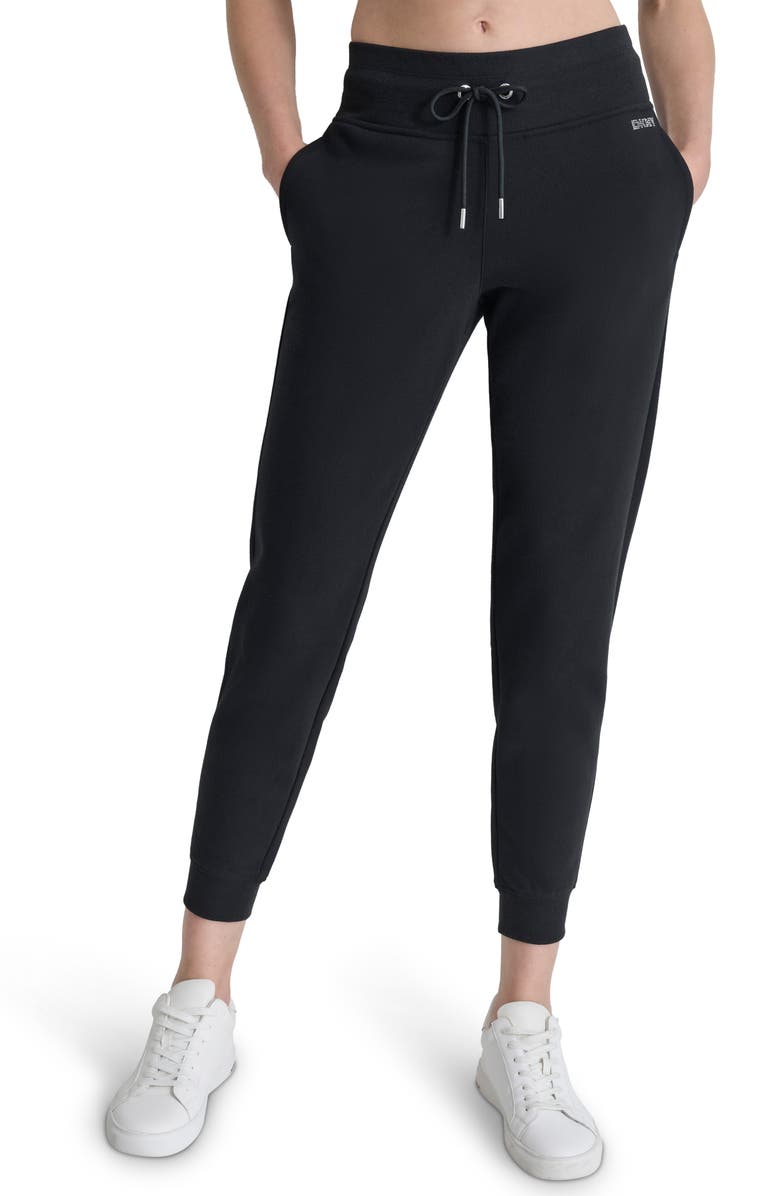 DKNY Rhinestone Logo Joggers, Main, color,