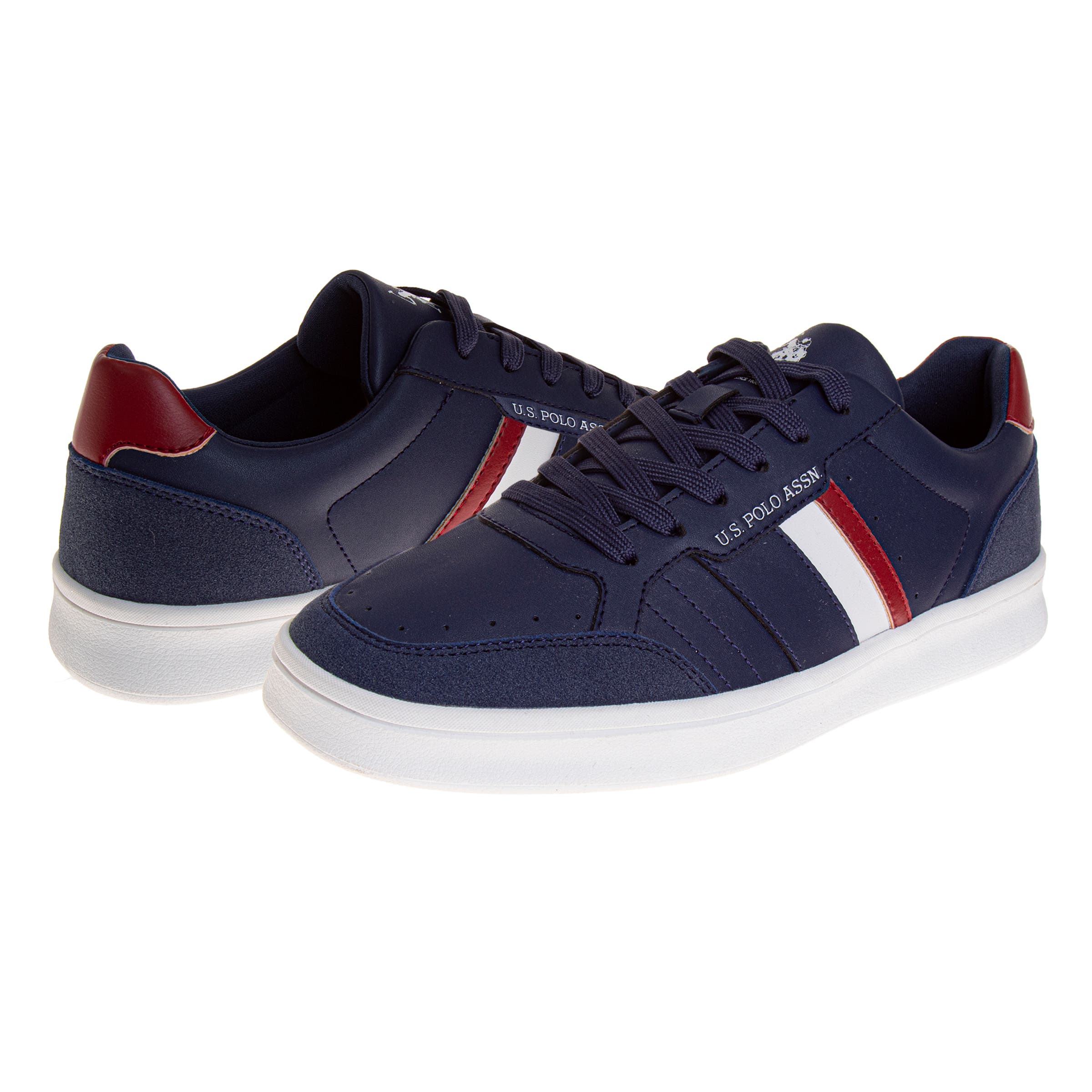 U.S. POLO ASSN US Polo Assn Mens' Sneakers, Alternate, color, Navy