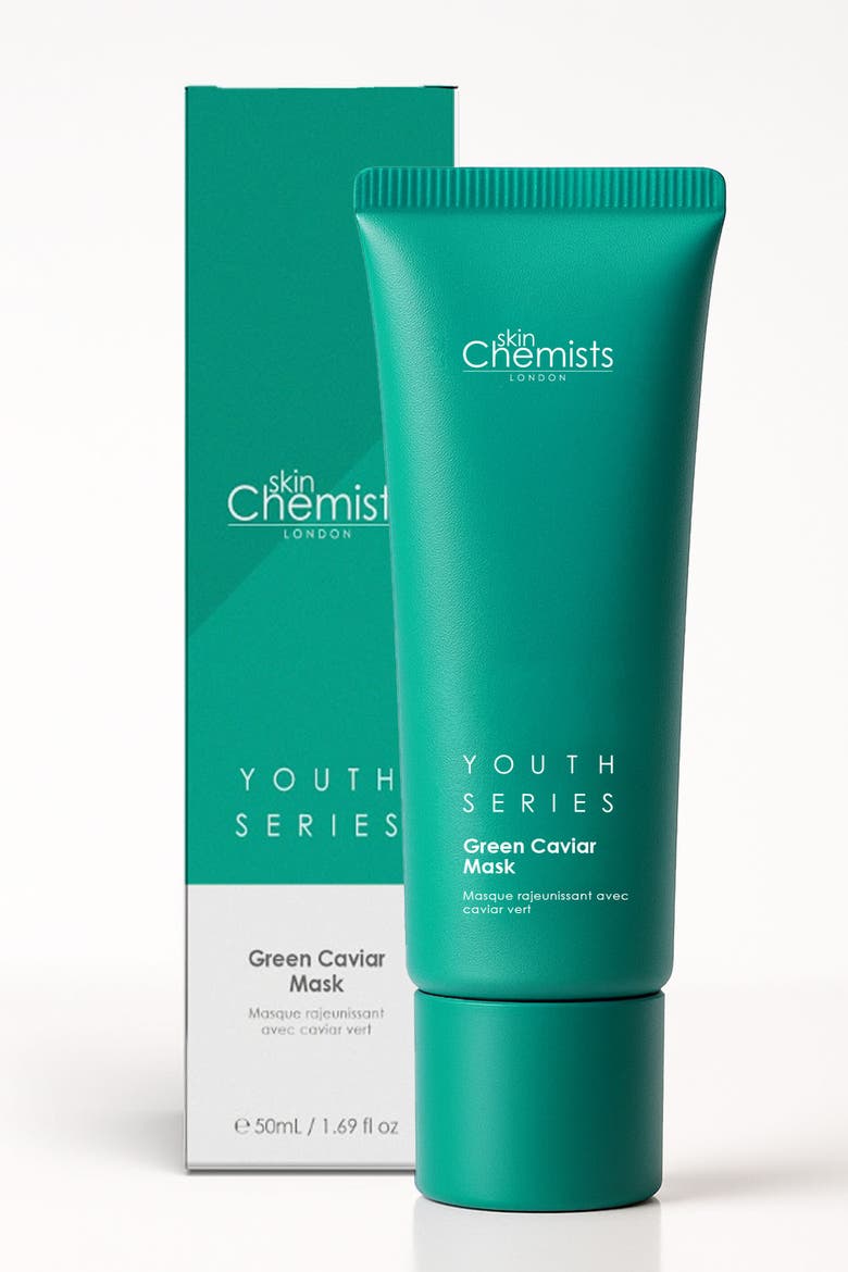 Green Caviar Mask 50ml for Fine Lines & Wrinkles, Anti-Aging, Alternate, color, White