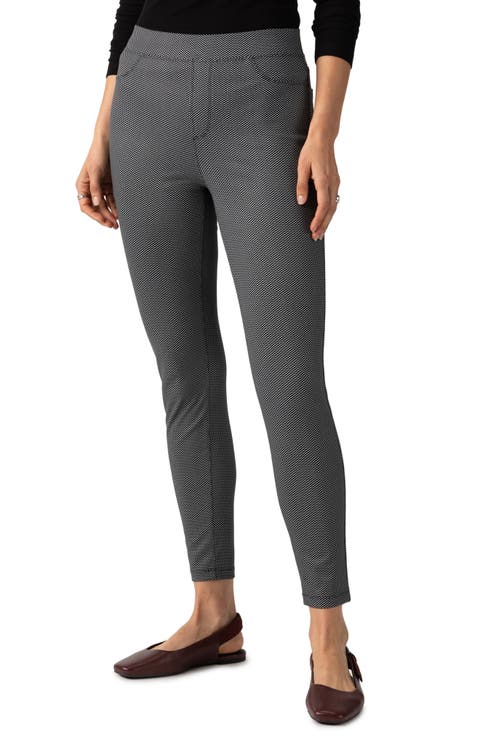 Runway Microcheck Leggings