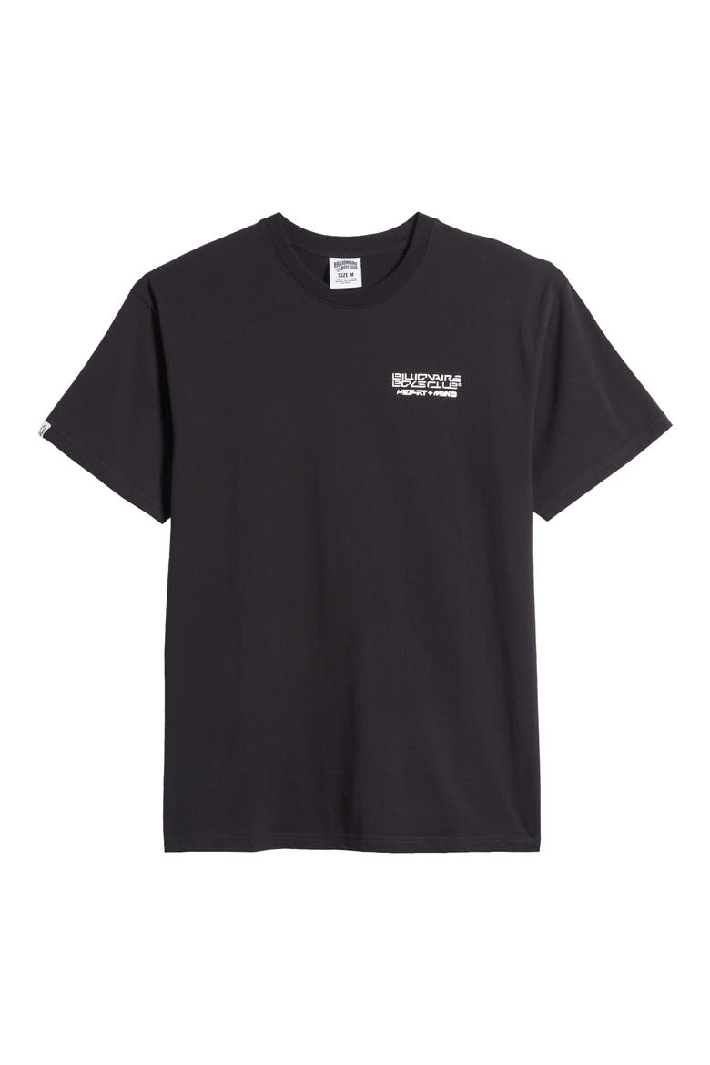 Wolves Oversize Embroidered Graphic T-Shirt, Alternate, color, BLACK