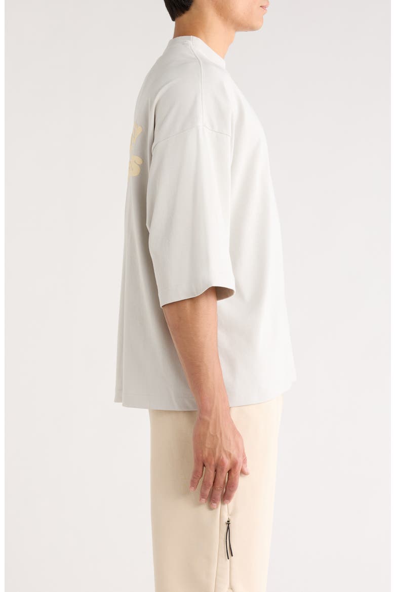 Merch Logo Graphic Cotton T-Shirt, Alternate, color, OVERCAST