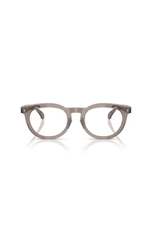 Moncler 52mm Phantos Optical Glasses In Gray