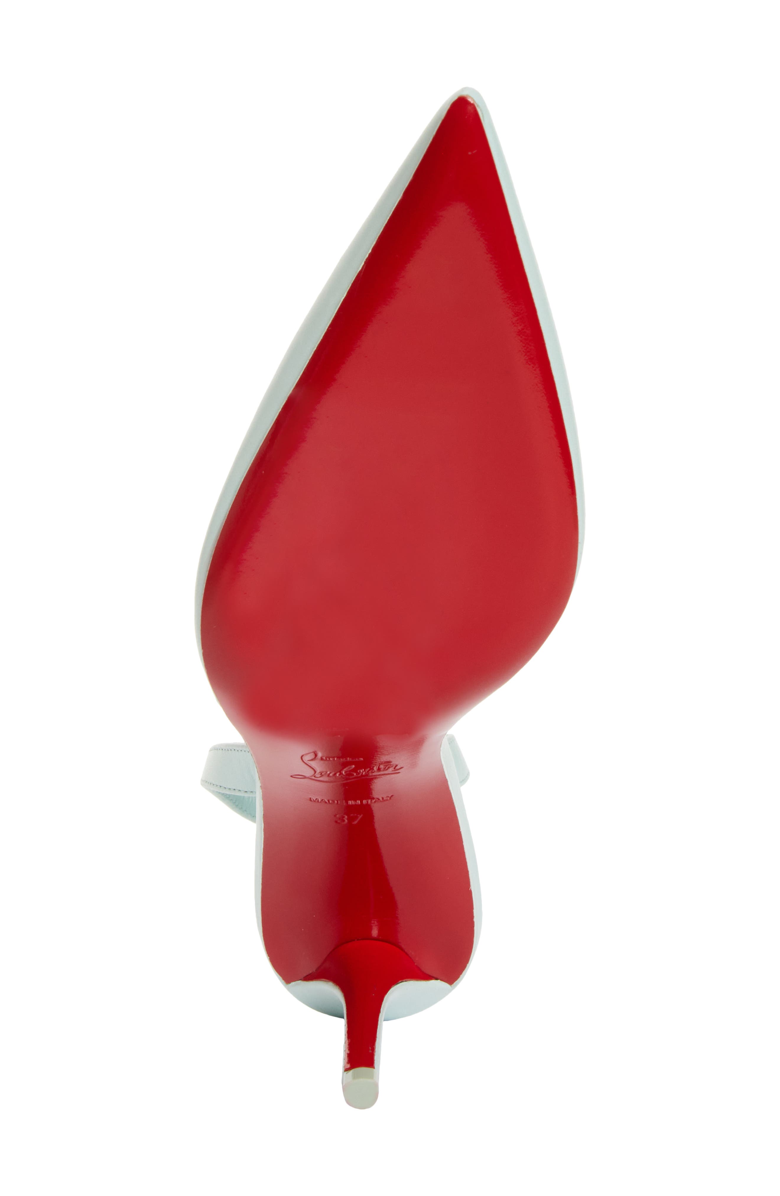 Apostropha Pointed Toe Slingback Pump, Alternate, color, ICEBERG