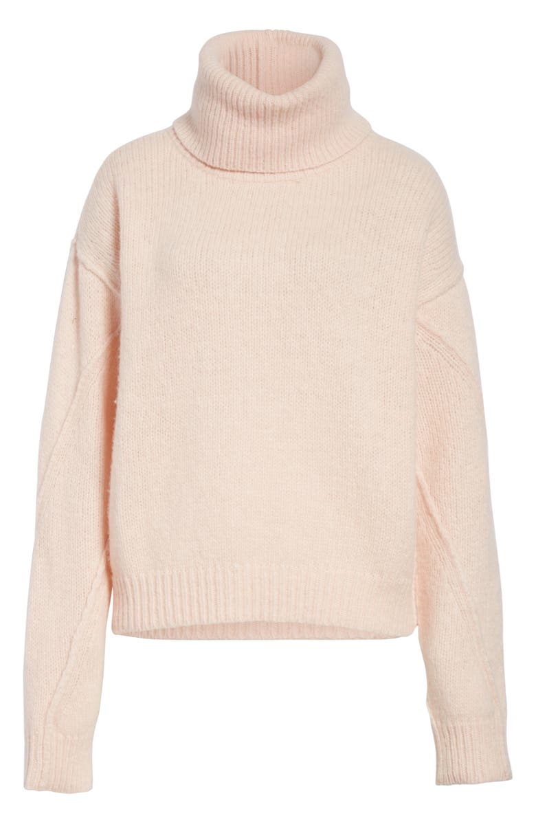 Tory Burch Eva Sweater with Removable Turtleneck, Alternate, color,
