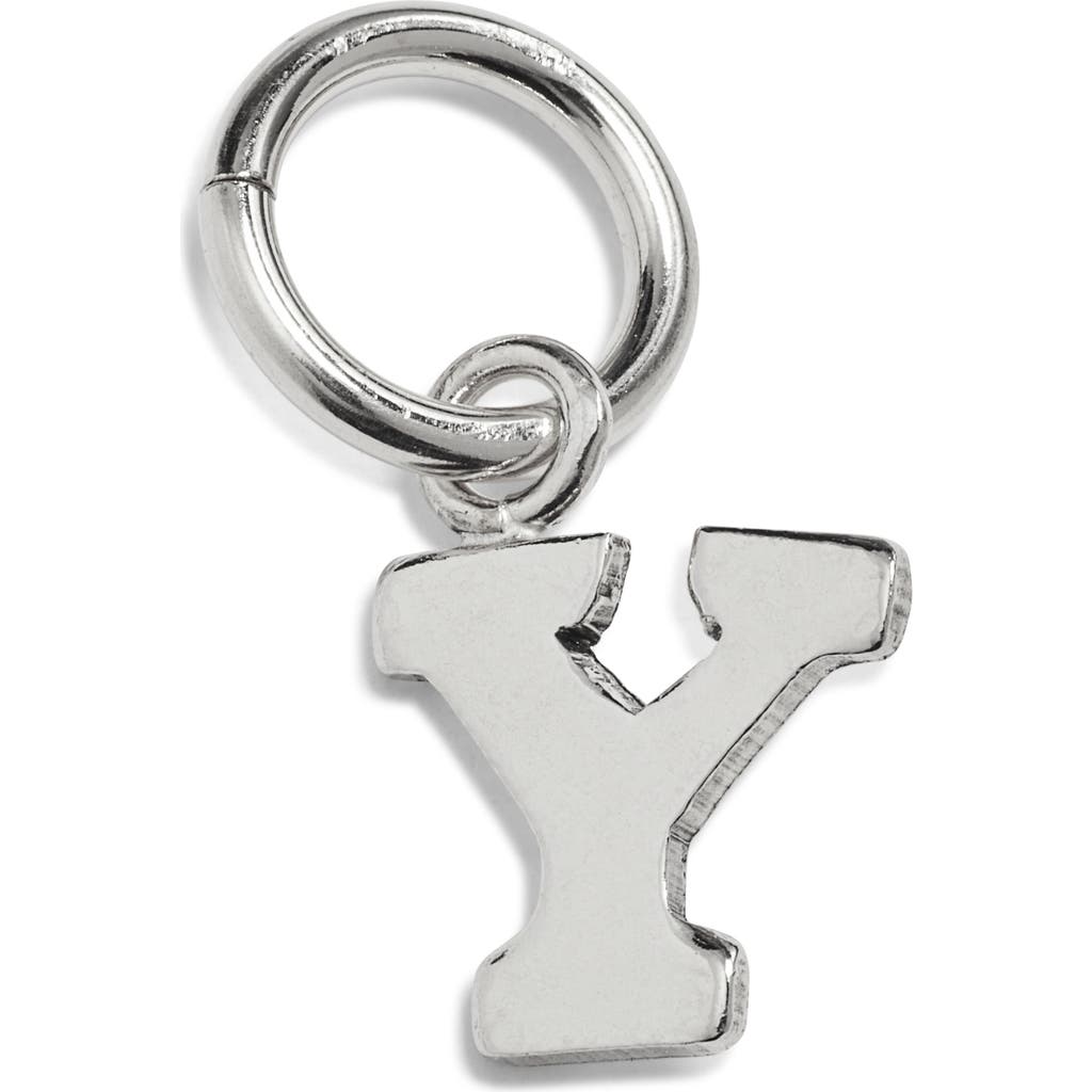 Nashelle Initial Charm In Sterling Silver - Y