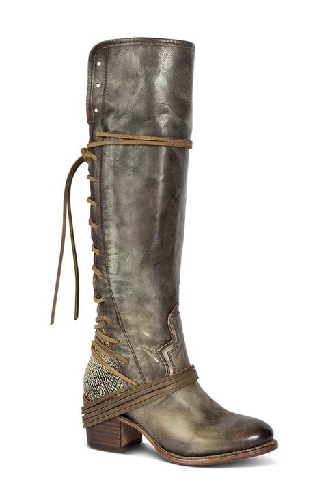 Coal Tall Boot