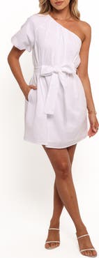 Petal & Pup Dylan One-Shoulder Minidress