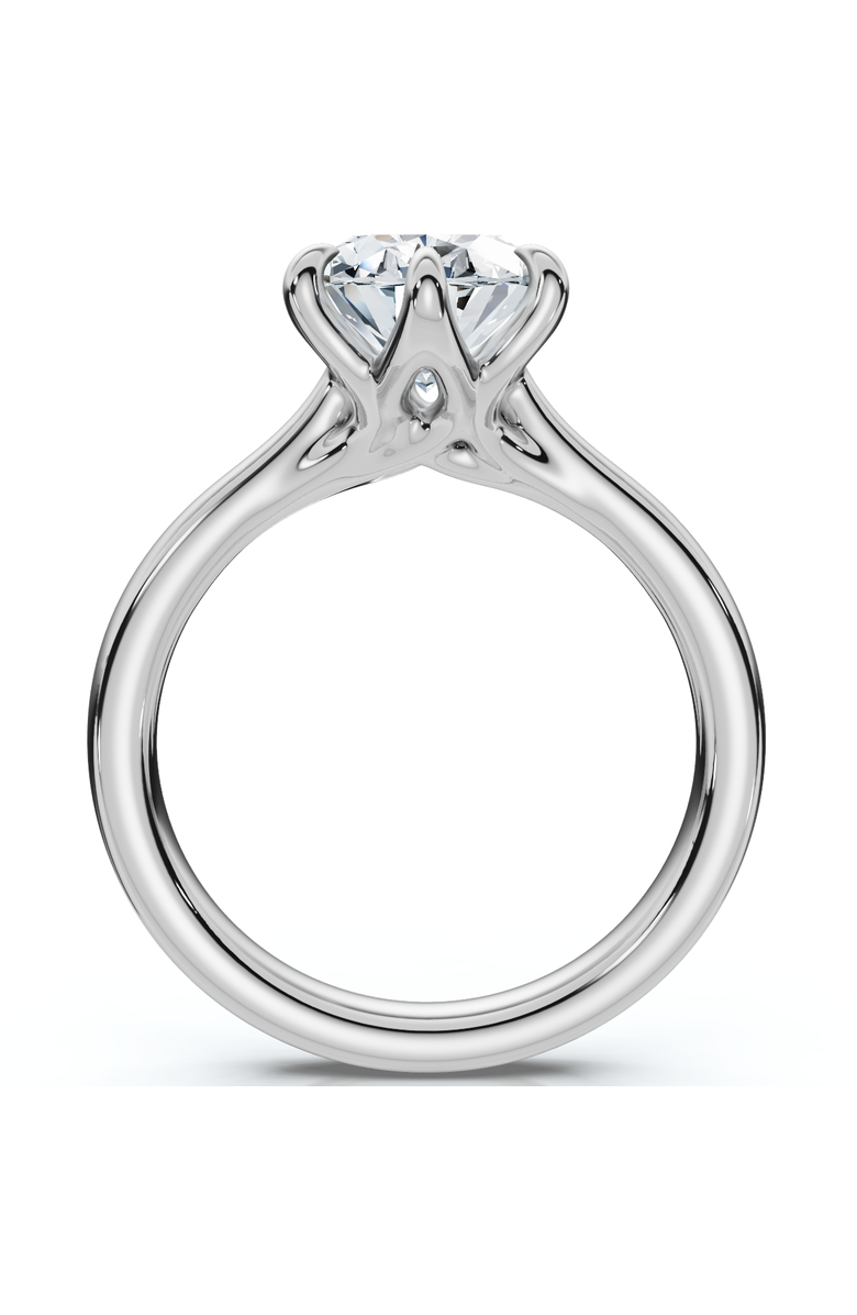 Bliss Diamond Certified 1 1/2Ct Oval Diamond Solitaire Engagement Ring 14k Gold Lab Grown, Alternate, color, 14K White Gold