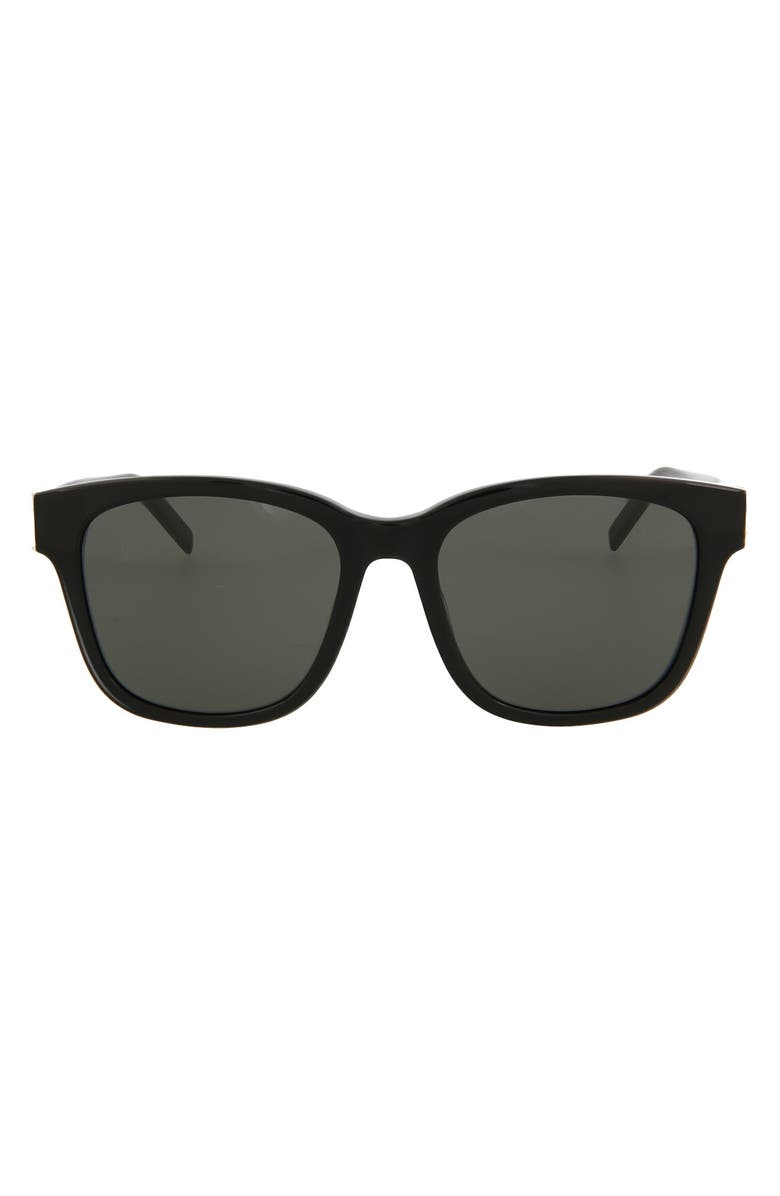 Saint Laurent 58mm Square Sunglasses, Main, color,
