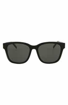Saint Laurent 58mm Square Sunglasses