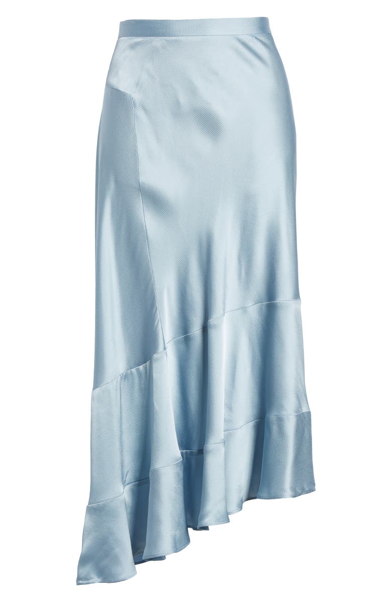 Lewit A-Line Ruffle Hem Skirt, Alternate, color, 