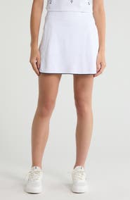 G/FORE Mid Rise Tulip Hem Piqué Golf Skort