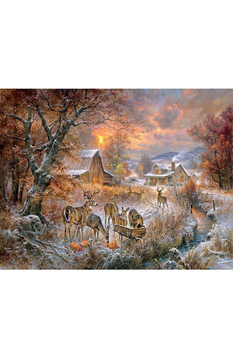 Sunsout Deer Pantry 1000 piece Jigsaw Puzzle for Adults Large Pieces, Alternate, color, Multicolor