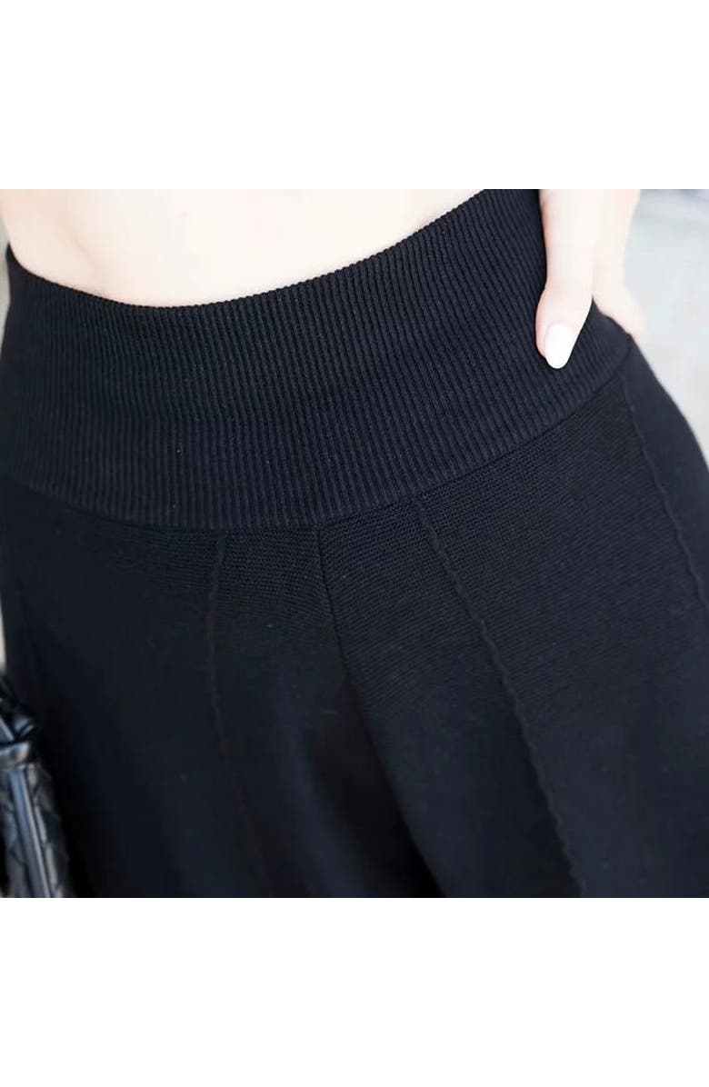 LAS Loungewear The Japan Knit Jogger, Alternate, color, Black