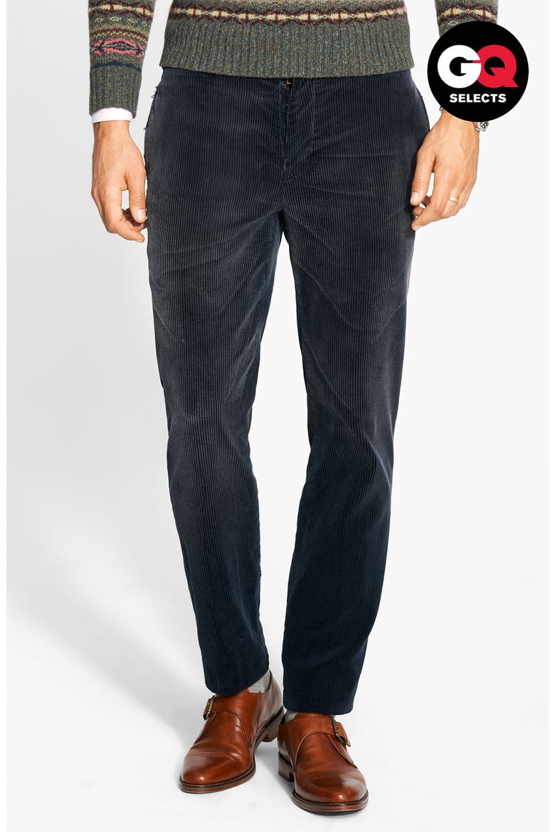 'Country' Corduroy Pants, Main, color, AVIATOR NAVY