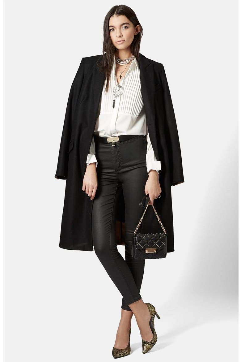 Pleated Yoke Shirt, Alternate, color, CREAM