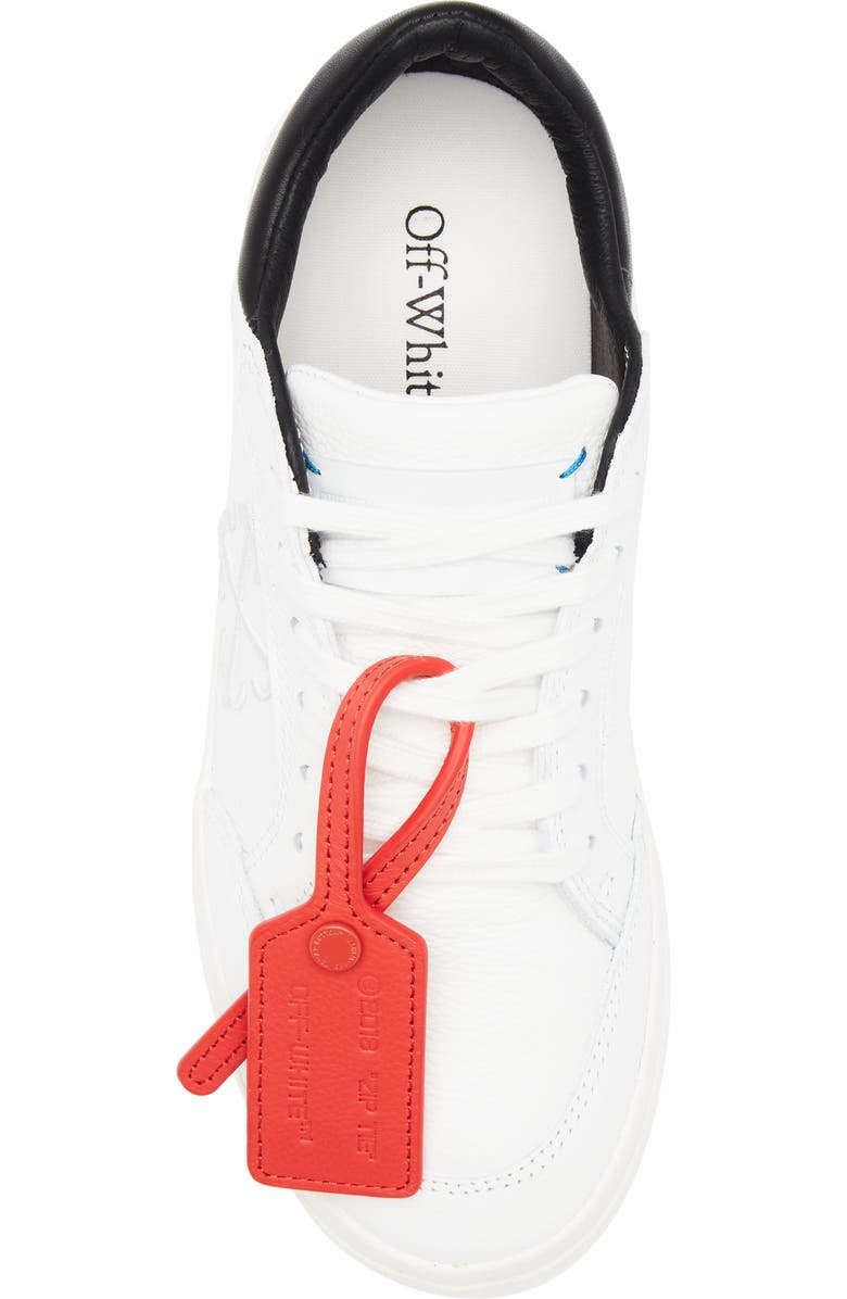 Off-White New Low Vulcanized Calf Leather Sneaker, Alternate, color,