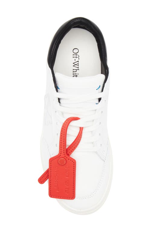 Off-white New Low Vulcanized Calf Leather Sneaker In White