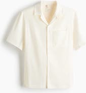 H&M Easy Care Linen-blend Relaxed Fit Shirt