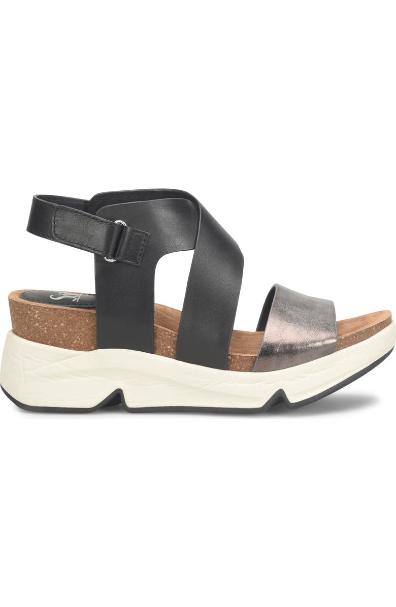 Söfft Charday Platform Sandal, Alternate, color,