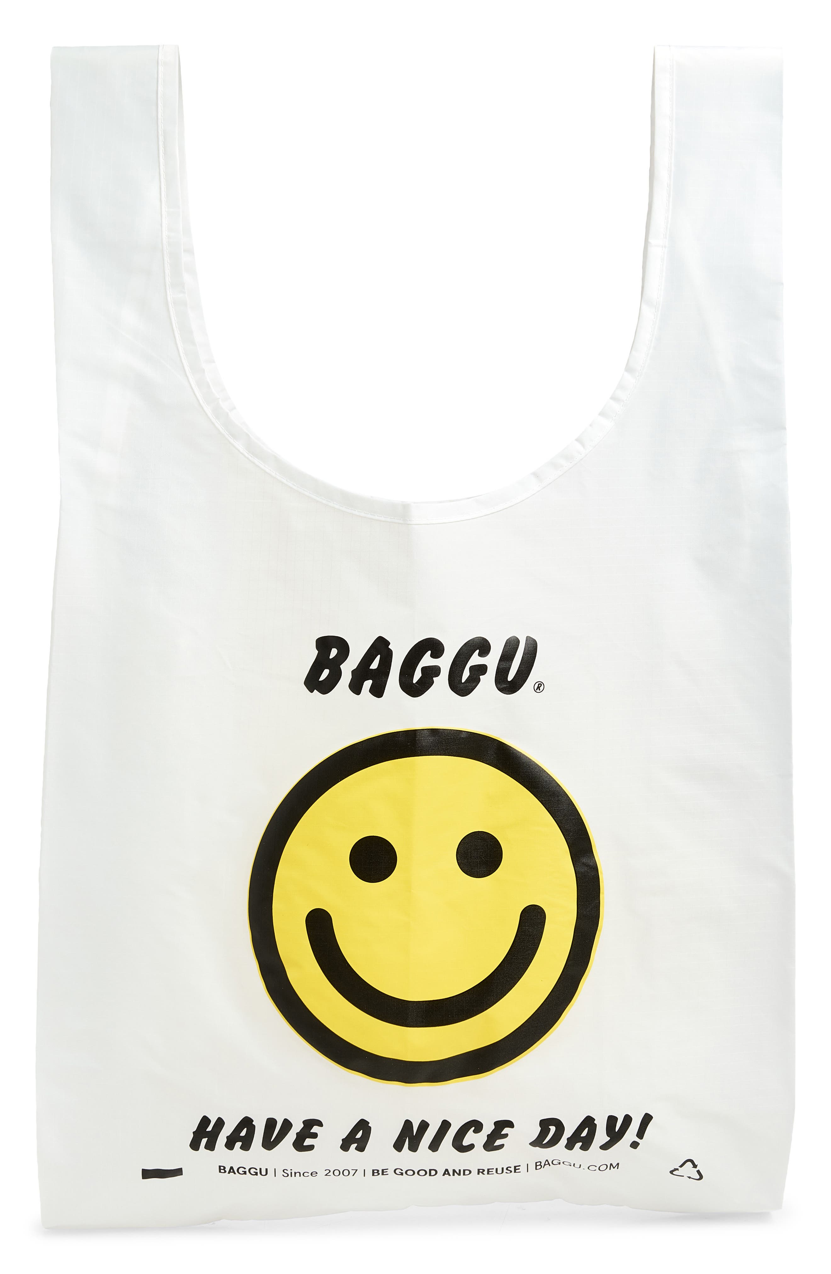Standard Baggu Bag, Main, color, THANK YOU HAPPY
