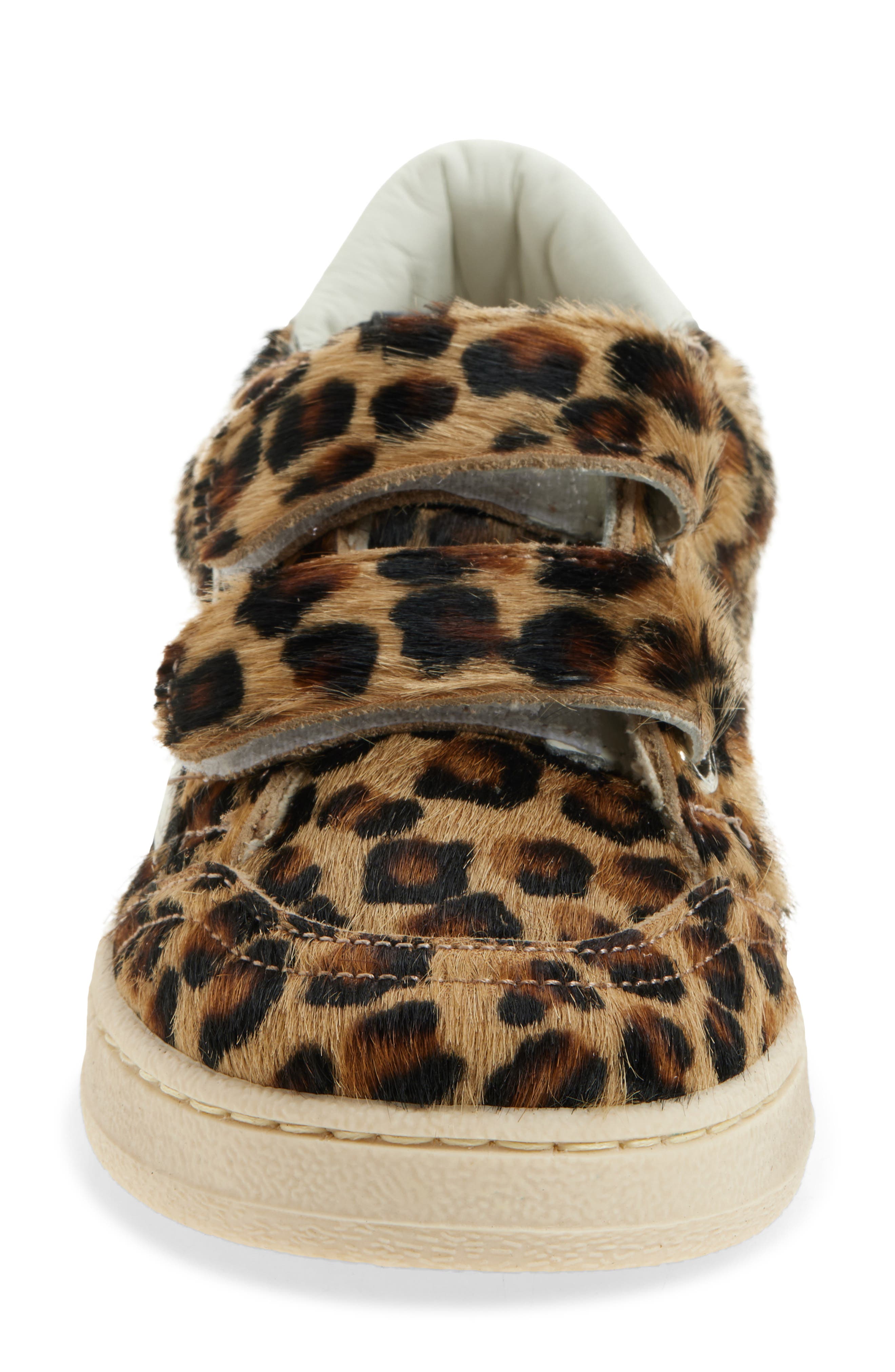 Golden Goose Kids' Ball Star Genuine Calf Hair Sneaker, Alternate, color, Brown And Black Leo/ Pink