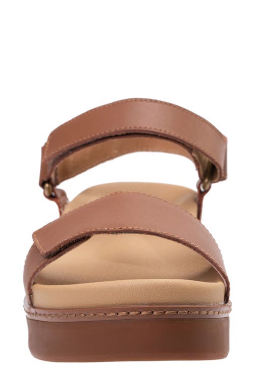 Revitalign Kiera Ankle Strap Sandal In Tan
